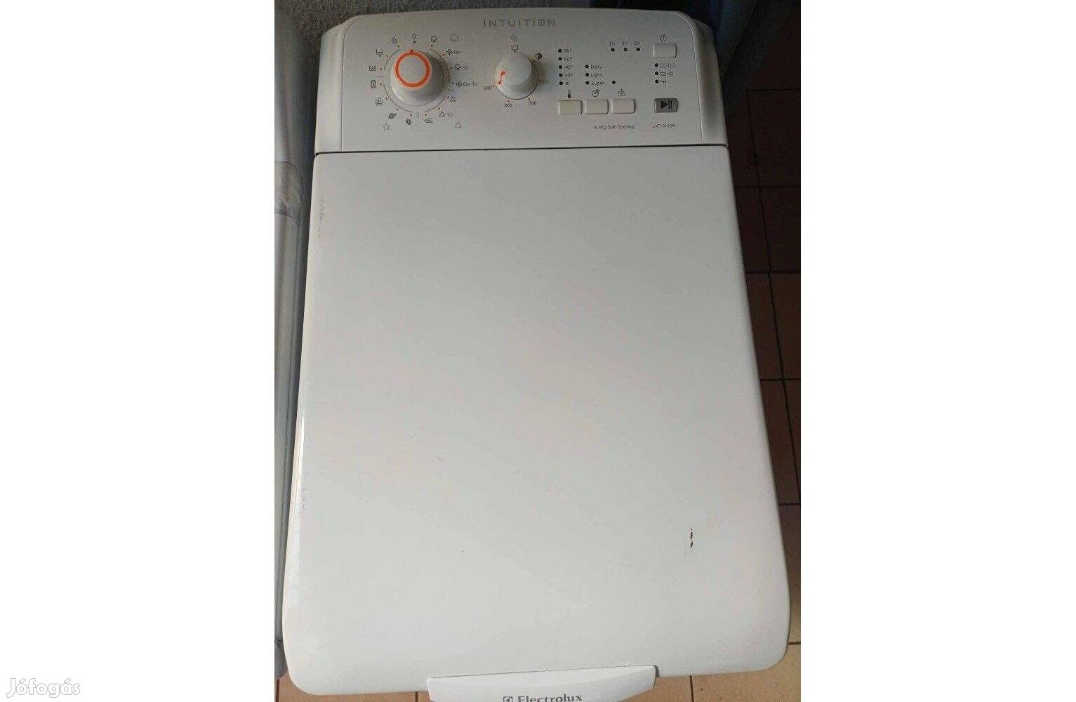 Használt Electrolux EWT 9120W Felültöltős Mosógép [H16940] 3-6 hó gari